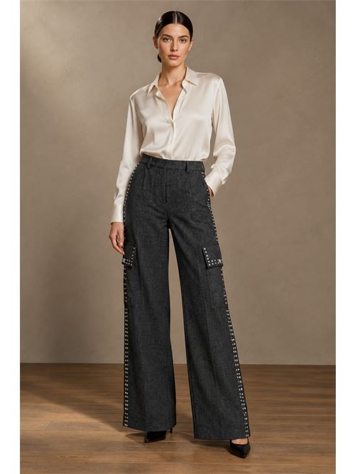 pantalone cargo borchie EMMA & GAIA | 46P54916